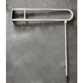 Klappstützgriff 60cm mit Stützfuß aus Edelstahl